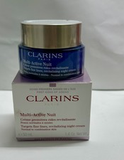 Clarins Multi-Active Revitalizing Night Treatment Cream Moisturizer 1.6 oz
