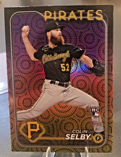 2024 Topps Series 2 - Colin Selby Holiday Foil Parallel RC - Pittsburgh Pirates