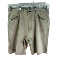 Wrangler Vintage 90's Shorts Mens Size 38 Beige 38X9