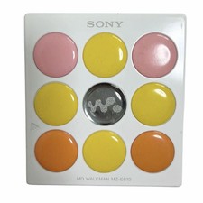 SONY MD WALKMAN MZ-E610 Multicolor Palette Portable Media Audio Player For Parts