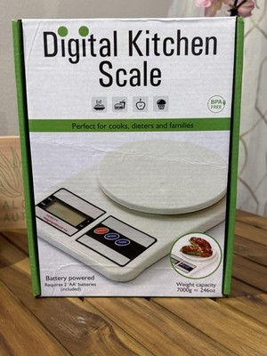 Digital Kitchen Scale SF-400 Food Weight 7000g 246oz Battery Powered BPA Free