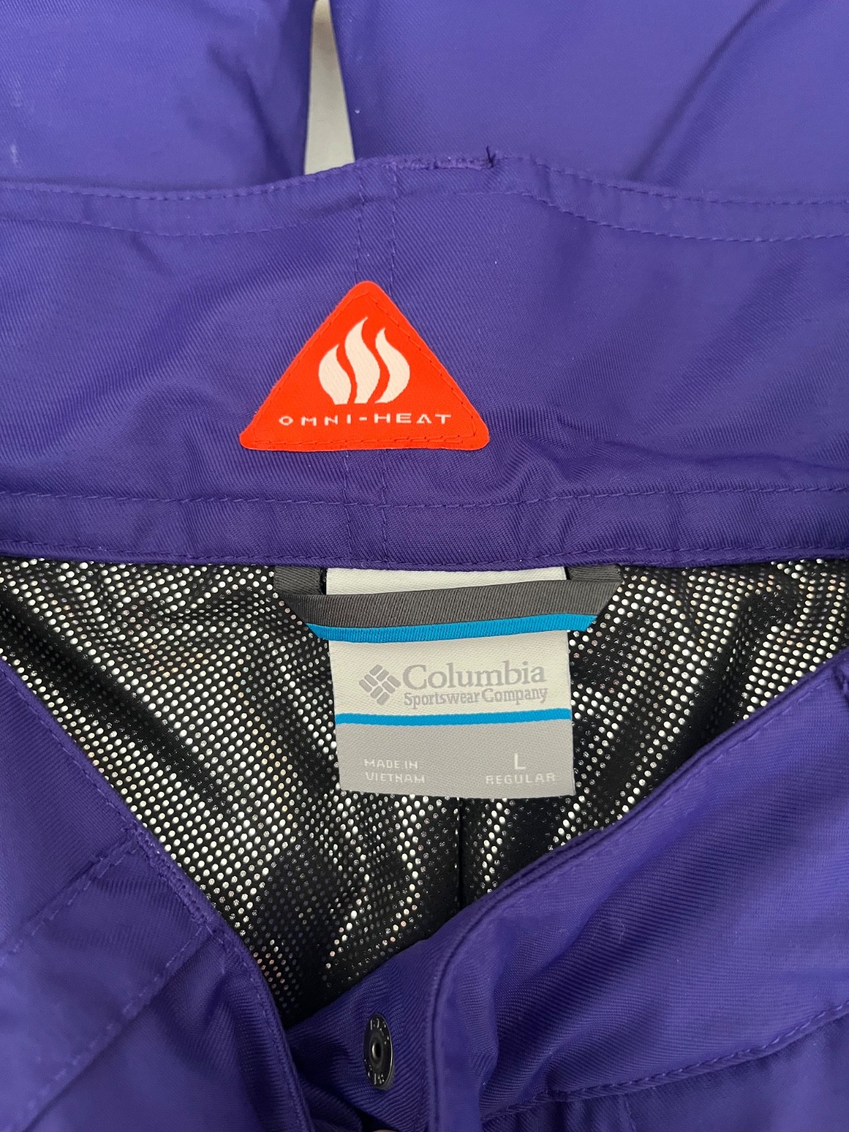 Columbia interchange jacket women large/ski snow pants Beanie Hat Omni Heat thumbnail 10