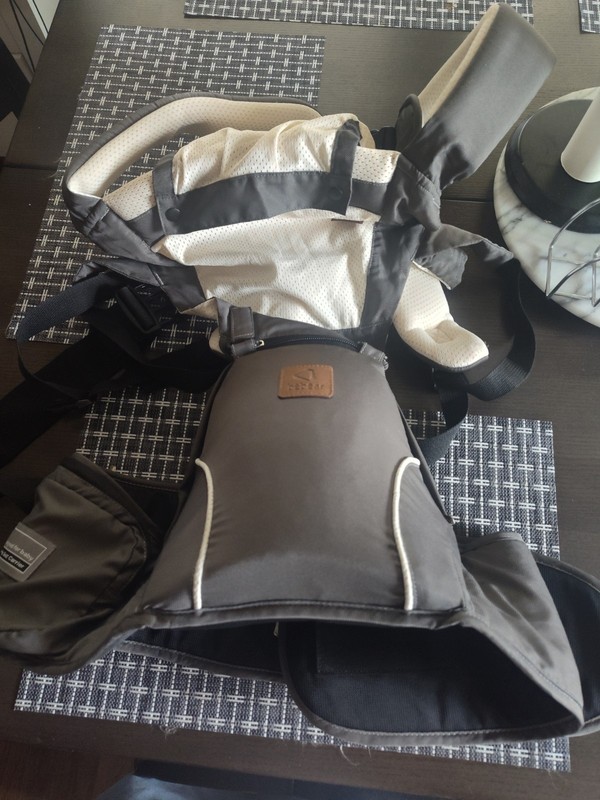 bebear Multifunction Hip Seat Baby Carrier Gray Machine Washable