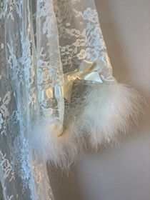 AGENT PROVOCATEUR  VINTAGE IVORY FRENCHY GOWN ONE SIZE BNWOT