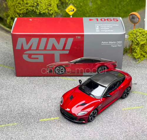 Minigt 1:64 Scale Hyper Red DBS Coupe Sports Diecast Metal Car Toys Gift - Picture 2 of 8