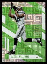 Kasen Williams 2017 Panini Unparalleled Escher Squares RC #176 Seahawks ESE