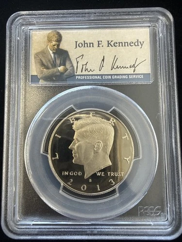 2013 S Kennedy Silver Half Dollar PCGS PR69 DCAM #11226