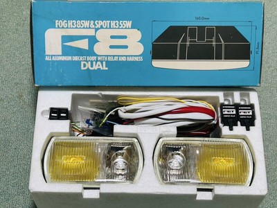 The Original Fet F8 Dual Fog Lamp M8 Spot H3 55W 85W 12V Piaa Ipf Cibie Initial