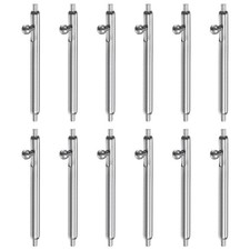 12pcs 18mm Quick Release Spring Bar 1.5mm Diameter Stainless Steel Watch Pins