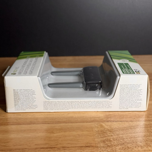 ⚡️RARE NEW Official Microsoft Xbox 360 Wireless N Networking Adapter BLK⚠️SEALED - Picture 4 of 10