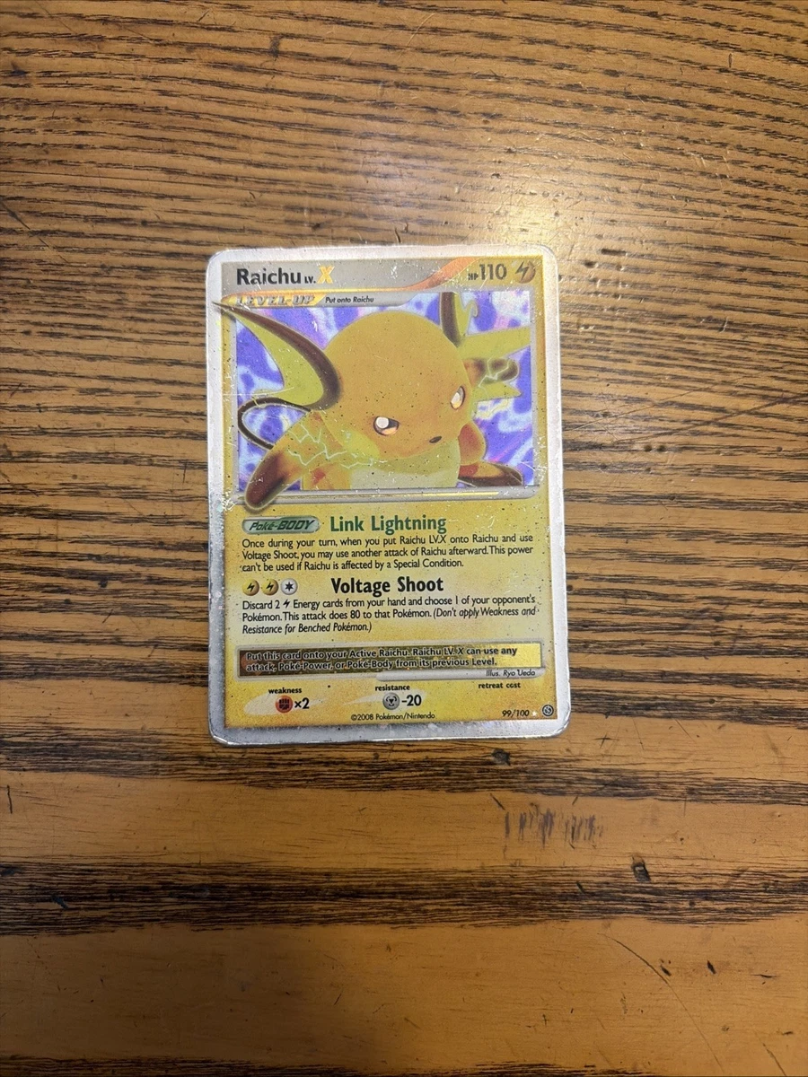 Raichu LV.X Pokémon TCG Cards for sale | eBay