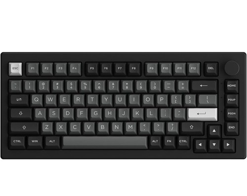 ⌨️ Akko 5075B Plus Mechanical Keyboard – RGB Knob Hot-Swap – Black/Silver - Afbeelding 7 van 11