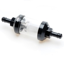 14 Inline Fuel Filter - Ape Racing Upgraded Billet Aluminum Metal Glass...