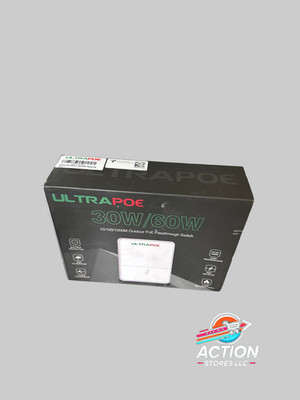UltraPOE Outdoor PoE Passthrough Switch   Gigabit 3/5-Port, 30W/60W, Weather-Res