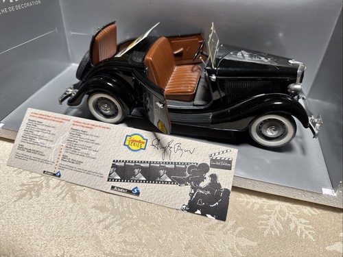 SOLIDO SIGNATURE SERIES HUMPHREY BOGART 1934 FORD ROADSTER LIMITED EDITION NEU - Bild 2 von 6