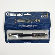 Vintage OSMIROID Calligraphy Pen with B4 22 Carat Gold Plated Nib - SEALED