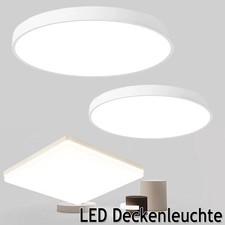LED Deckenlampe Panel Deckenleuchte Schlafzimmer Wohnzimmer Bad Flurlampe IP44