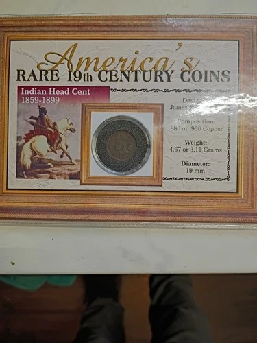 Indian Head Penny With COA