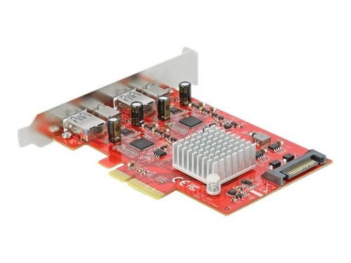 Delock USB adapter PCIe 3.0 x4 USB 3.2 Gen 2 x 2 + USB-C 3.2 Gen 89041