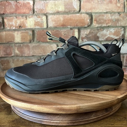 ECCO Biom 2Go Speed Lace Gore-Tex Men's 9 EU 43 Black Hiking Sneakers Shoes