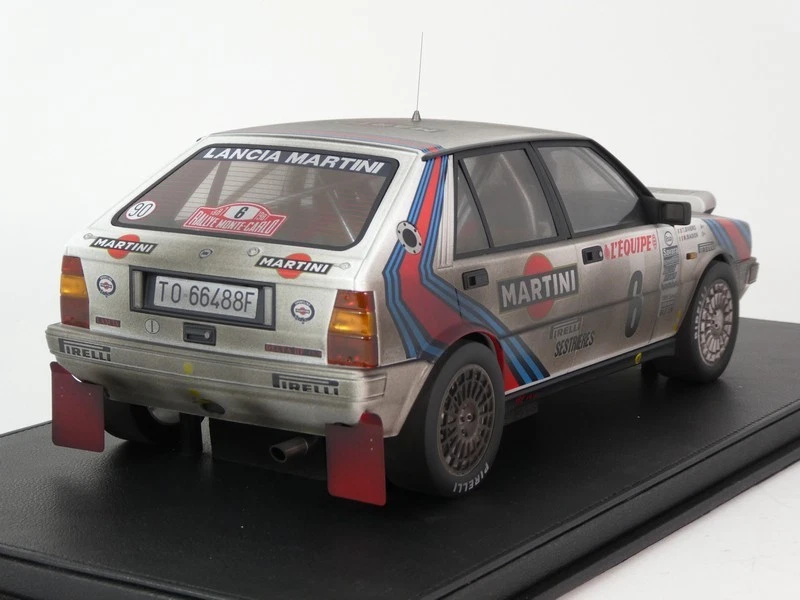 TopMarques Lancia Delta HF 4WD #6 Biasion Monte Carlo 1987 DIRTY 1/12 TMR1263AD - Immagine 2 di 4