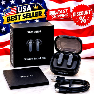 Samsung Galaxy Buds4 Pro Wireless Earbuds Bluetooth Headphone with Charging Case