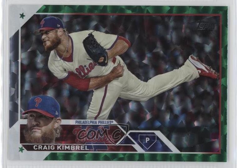 2023 Topps Series 2 Green Foil 108/499 Craig Kimbrel #589 1u6
