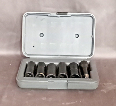 Blue-Point 6 Piece Wheel Flip Socket Set LSR1500 Lug & Twist 1/2'' Drive SNAP-ON