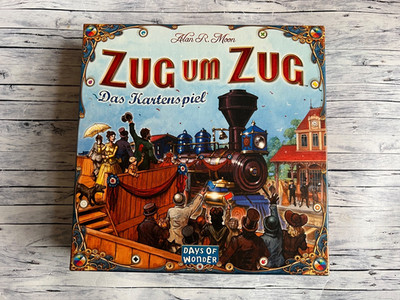 TRAIN TO TRAIN - The Card Game - Days of Wonder - 100% Complete w.NEW!