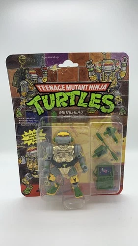 Playmates Teenage Mutant Ninja Turtles Metalhead Vintage Figure 1989