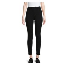 No Boundaries Women's Jeans Sz 3 Stretch High Rise Skinny Black Solid