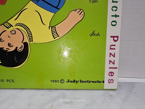 Judy/Instructo Wooden Puzzle Jack And Jill Sealed 1998 - Picture 2 of 3