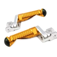 Gold 25mm Lowering Front Foot Pegs M-PRO For Honda CBR300R 15 16 17 18 19 20