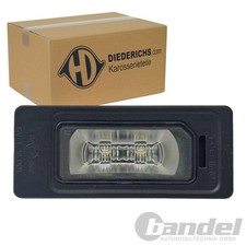 DIEDERICHS LED KENNZEICHENLEUCHTE passend für AUDI A1 A3 A4 A5 A6 A7 Q3 Q7 TT