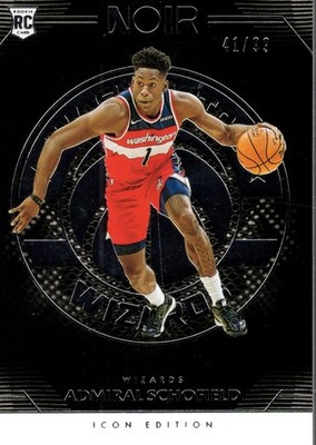 2019-20 Panini Noir #175 Admiral Schofield I /99 - BSK