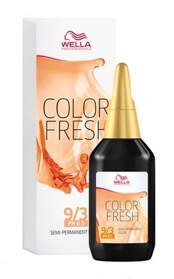 Wella Professionals Color Fresh Liquid Haarfarbe 75 ml / 9/3 OVP NEU
