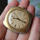 RARE Vintage Timex Men's Automatic Watch Wristwatch Date 46660 Running LOOK WOW