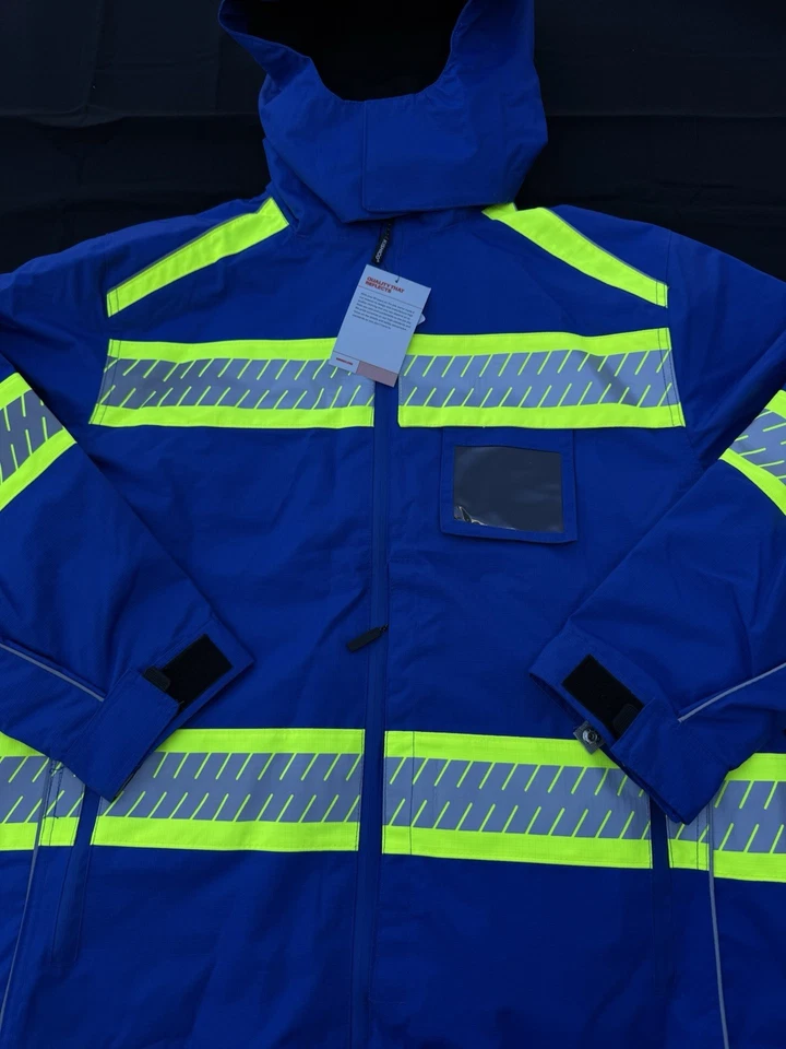 High Viz Jacket By Kushigo Workwear Size L Nwt - Image 3 of 4