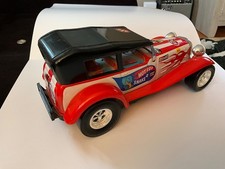 Vintage 1960's Taiyo Hot Rod Snake II Bump  n Go Car Japan