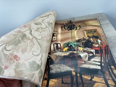 Sandpiper Studio Fabric Vinyl Wallpaper Sample Sheet Catalog Salesman Book Craft