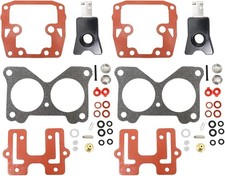  Kit Ricostruzione Carburatore con Galleggiante Compatibile con Johnson Evinrude 