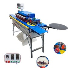 INTBUYING® Woodworking Edge Bander Curve Straight Edge Bander,Trimmer W/Stand