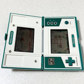 Nintendo GAME & WATCH GREEN HOUSE GH-54 Handheld Game Console Japan Made