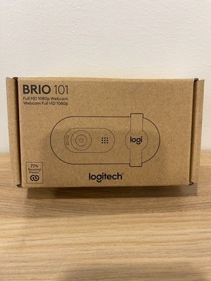 Logitech Brio 101 Full HD Webcam with Microphone for Video Calls and Privacy