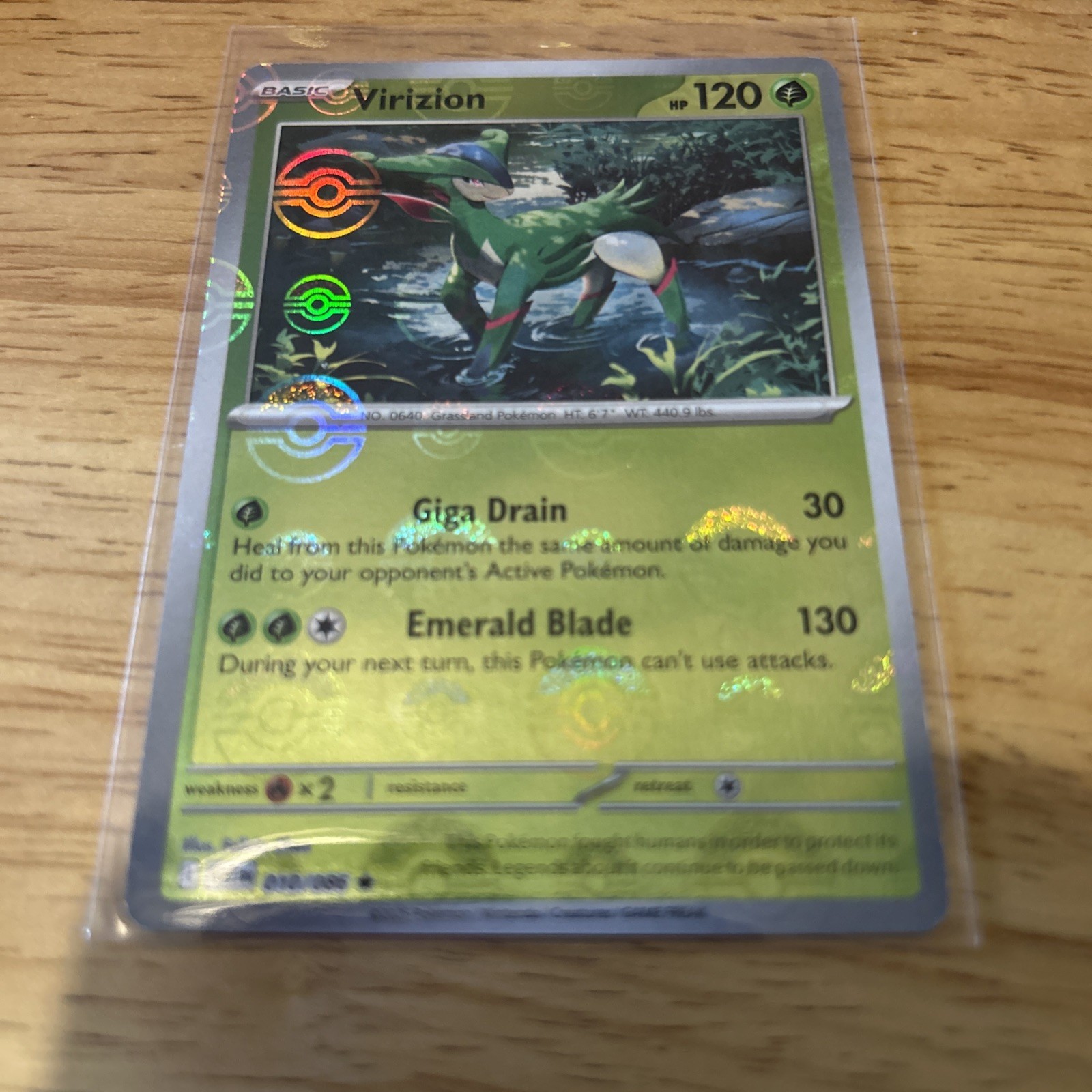 Virizion 010/086 Pokeball Pattern White Flare Pokemon Card Pack Fresh NM
