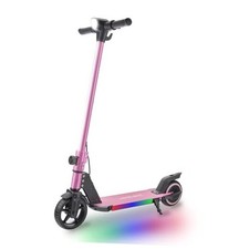 Electric Scooter for Kids Ages 6-12, 150W Motor, Pink Electric Scooter For Kids