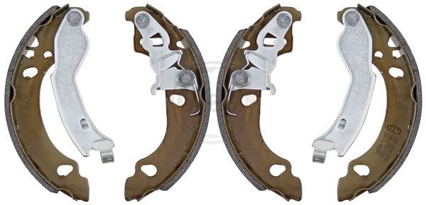 A.B.S. 9157 Bremsbacken Satz Handbremsbacken Hinten Passend FüR Fiat-image