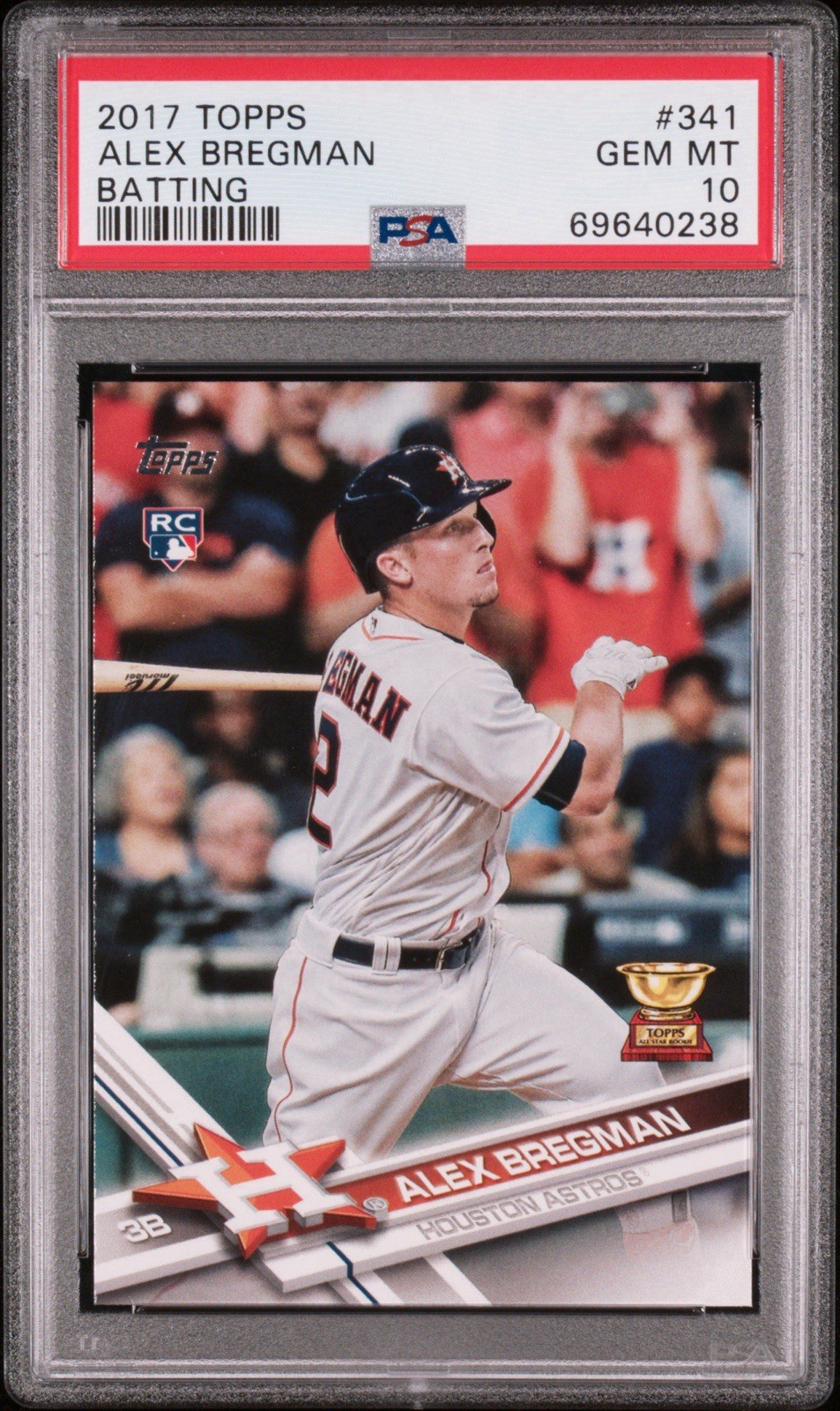 2017 Topps - Alex Bregman #341 Batting (RC)