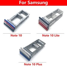 For Samsung Note 10/ 10 Plus/10 Lite Sim Card Tray Holder Slot Replacement