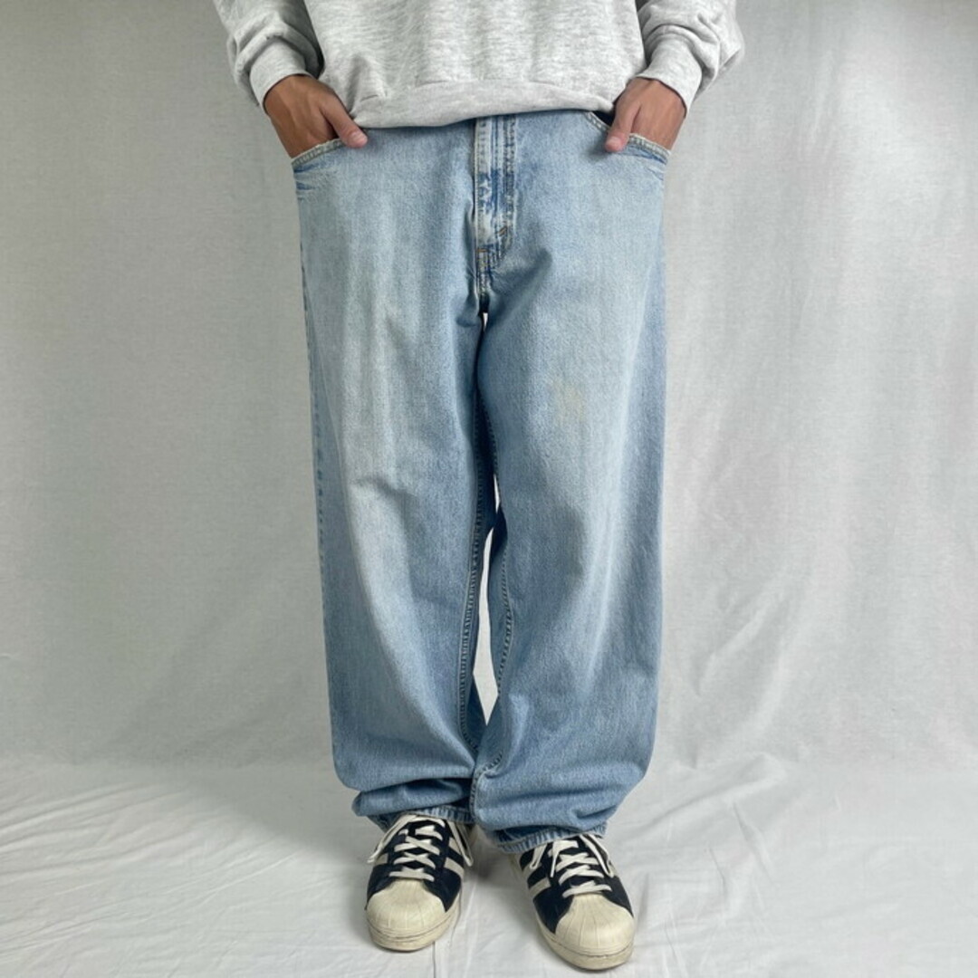 LEVIS SILVERTAB BAGGY JEANS MENS 34X34 BLACK